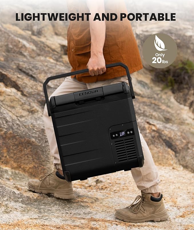 EENOUR D18 12 Volt Car Refrigerator, Portable Freezer 19Qt/18L, Compressor - Image 7