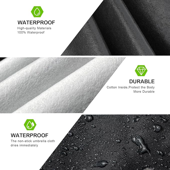 KouKou SUV Car Cover Waterproof All Weather, 7 Layers Outdoor Cover - Image 2