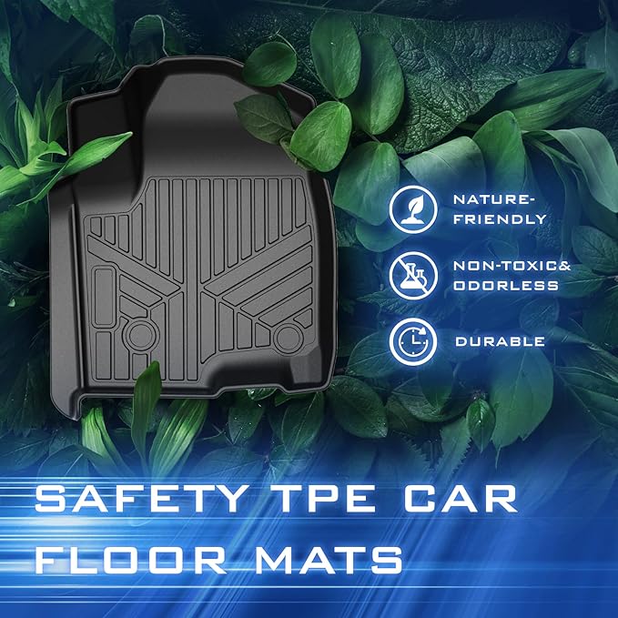 Floor Mats for 2019-2024 2025 Chevy Silverado 1500/GMC Sierra 1500 & 2020-2025 - Image 8