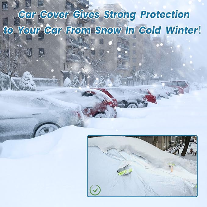 SUV Car Cover Waterproof All Weather, Outdoor Car Covers - Image 7