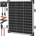 Solar Panel Kit 50W 12V, Solar Battery Trickle Charger Maintainer, Waterproof by Voltset