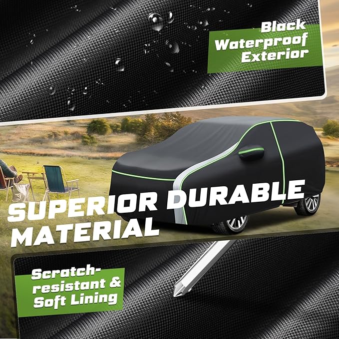 Mixsuper Liner Car Cover for Subaru Outback 2003-2026, 7 Layers Waterproof Car - Image 5
