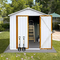 4x6 FT Outdoor Metal Storage Sheds by Favfurish