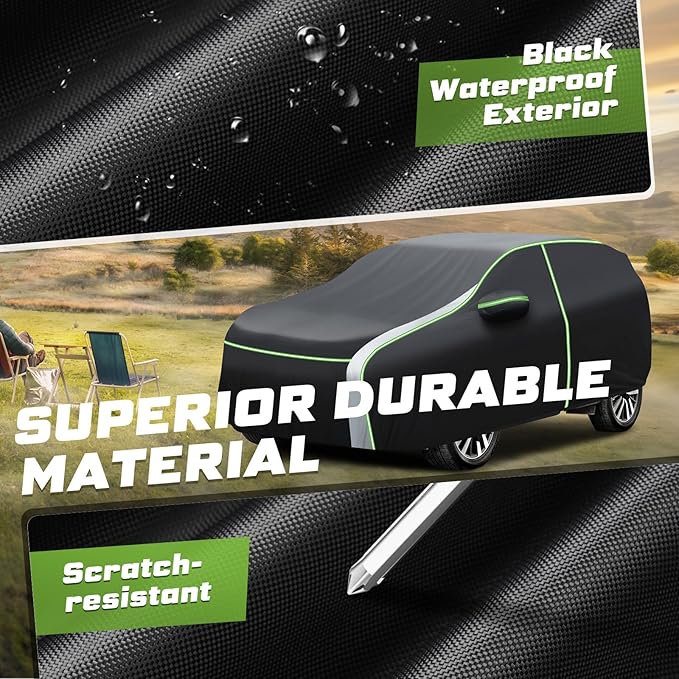 Mixsuper Liner Car Cover for Honda HR-V 1998-2026, 7 Layers Waterproof Car - Image 5