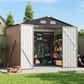 8x6 FT Outdoor Storage Shed by Breezestival