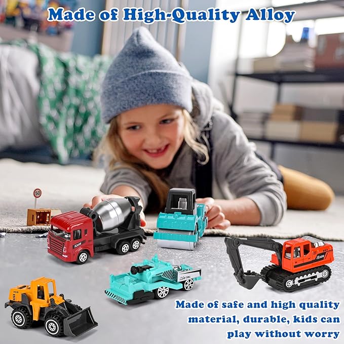 ZHFUYS 12PCS Metal Mini Cars Toy - Image 2