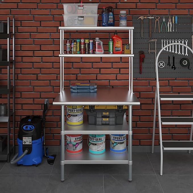 Amgood Stainless Steel Work Table - Image 7