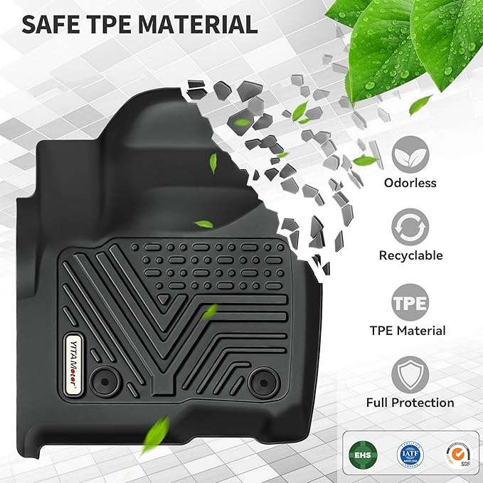 YITAMOTOR All Weather Floor Mats - Image 3