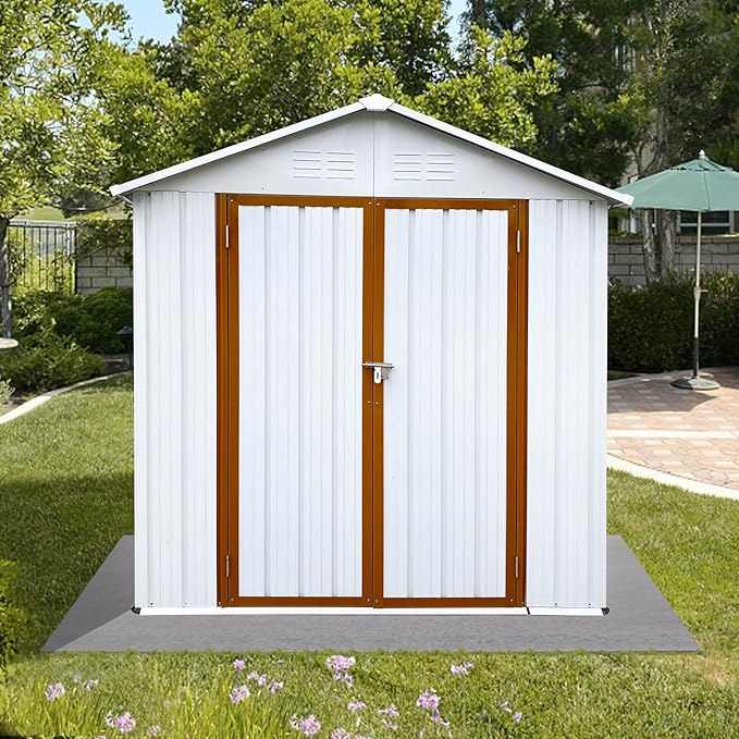 4x6 FT Outdoor Metal Storage Sheds - Image 5