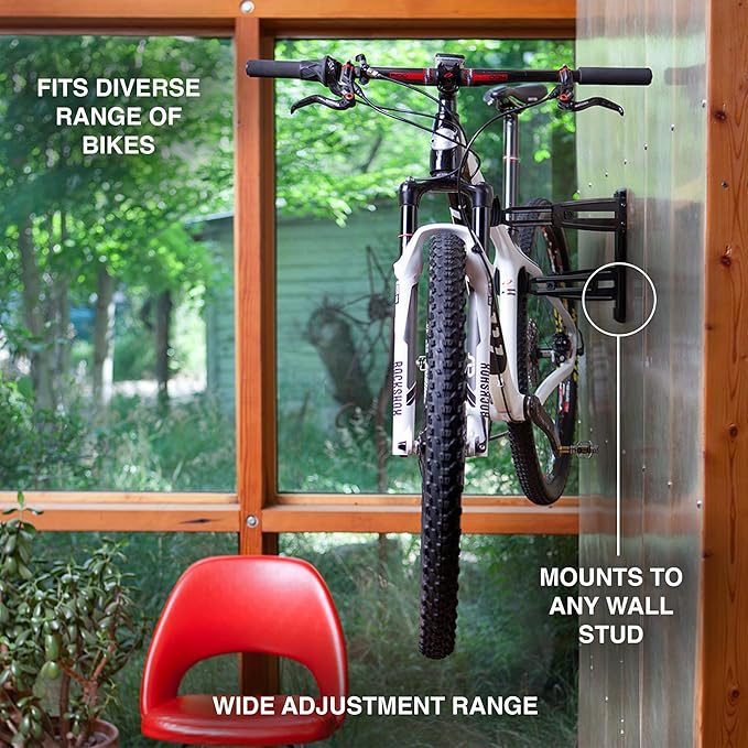 FEEDBACK SPORTS | Velo Wall Rack 2D Bike Storage | Bicycle Hangar Mount - Image 6