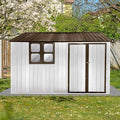 8x10 FT Outdoor Storage Shed, Metal Garden Shed by BNSPLY