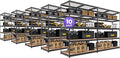 HOMEDANT 5 Tier Laminated Boltless Heavy Duty Garage Storage Adjustable Wide by TheBestOrganizingSolution