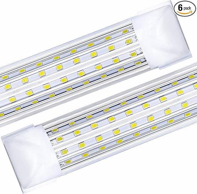 20 Pack, LED Shop Light, 8FT 144W 14500LM 6000K, Cold White, U Shape, Hight by Unknown