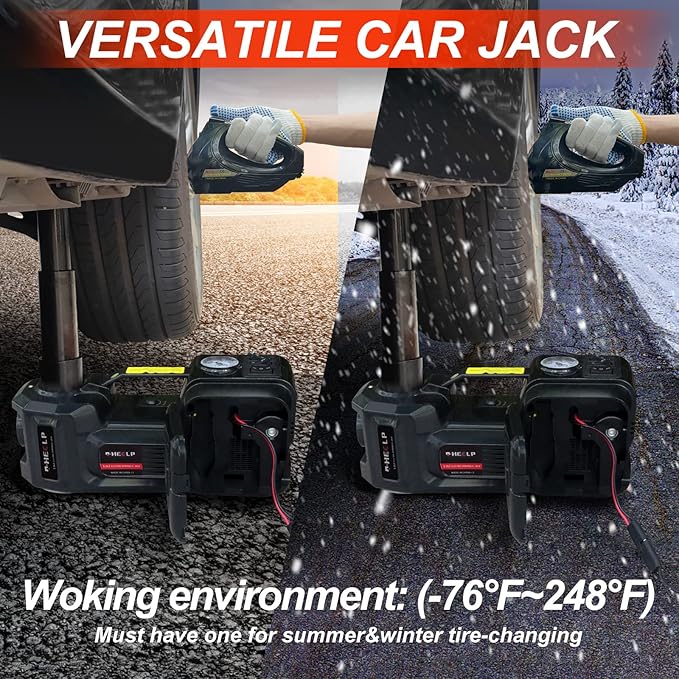 E-HEELP Electric Car Jack 5Ton 12V Kit Hydraulic - Image 9