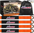 Nilight 4PCS 2"x 38" Axle Tie Down Straps by Nilight