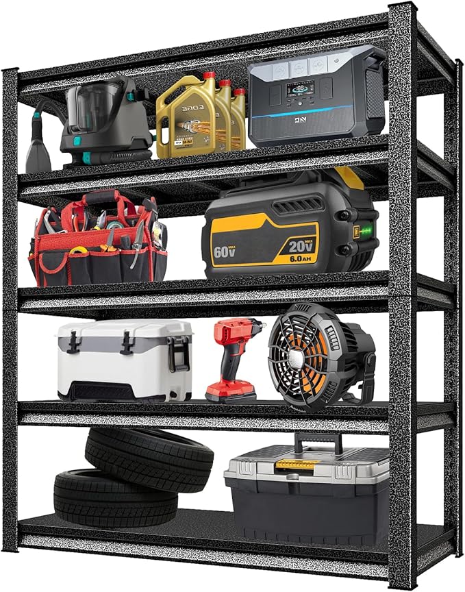 Garage Storage Shelves Heavy Duty, 48”W Garage Shelving and Storage Rack - Image 7