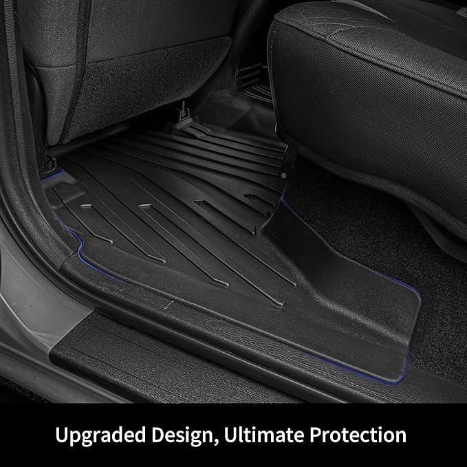 OEDRO Upgraded Floor Mats Fit for Toyota Tacoma 2016-2023, All Weather TPE - Image 4