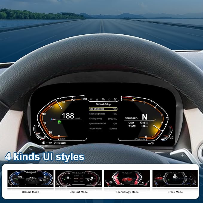 Speedometer Instrument for BMW E84 2006-2015 CCC CIC Linux System Original Car - Image 2