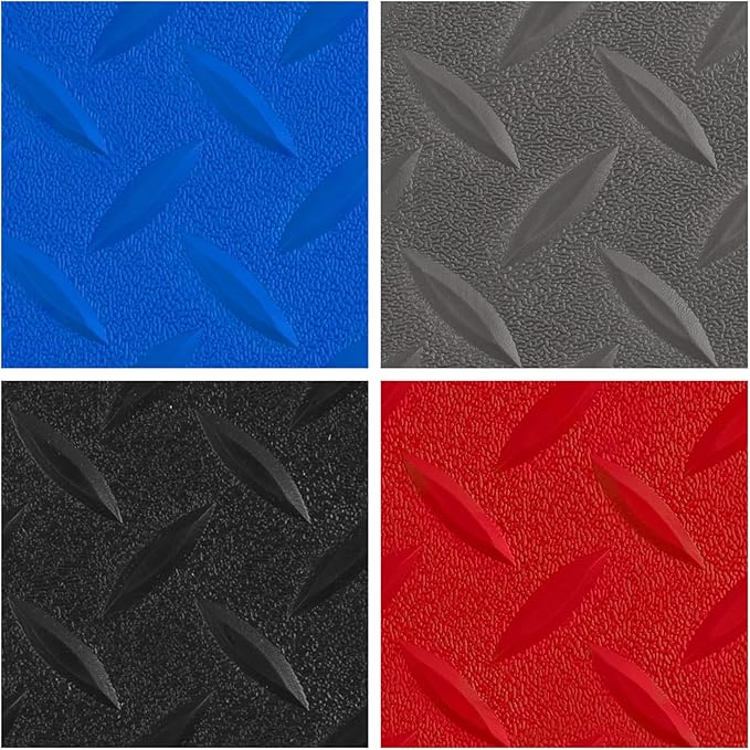 Boshen 7.5Ft x 17Ft Garage Floor Mat 2.5mm Thickened Rubber Flooring Roll - Image 6