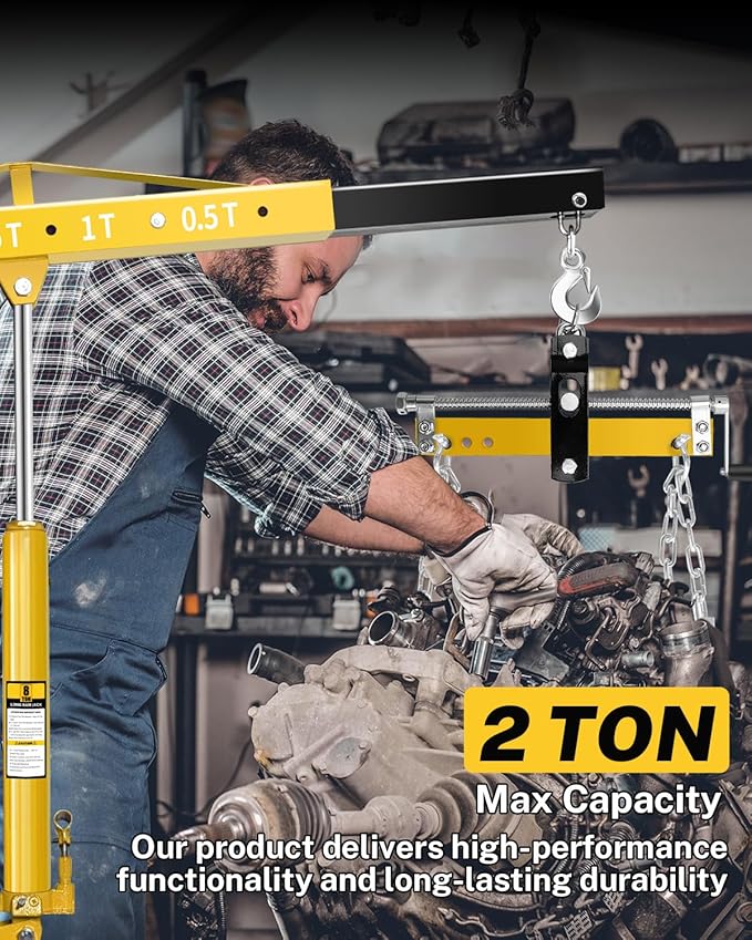 2-Ton Folding Engine Hoist - Image 2