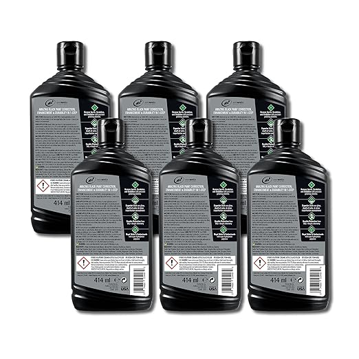 Turtle Wax 53448-6PK Hybrid Solutions Ceramic Acrylic Black Polish and Wax - Image 2
