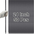 VVOKGO Rebar Stakes 24 Inch Ground Straight Concrete Form Stakes Heavy Duty by VVOKGO