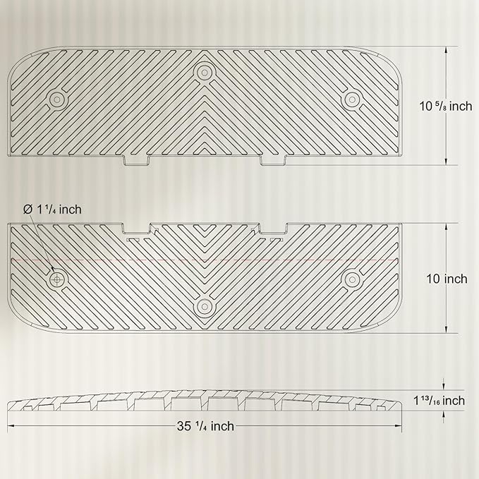 Heavy-Duty Rubber Speed Humps, Road Humps Bumps - Image 2