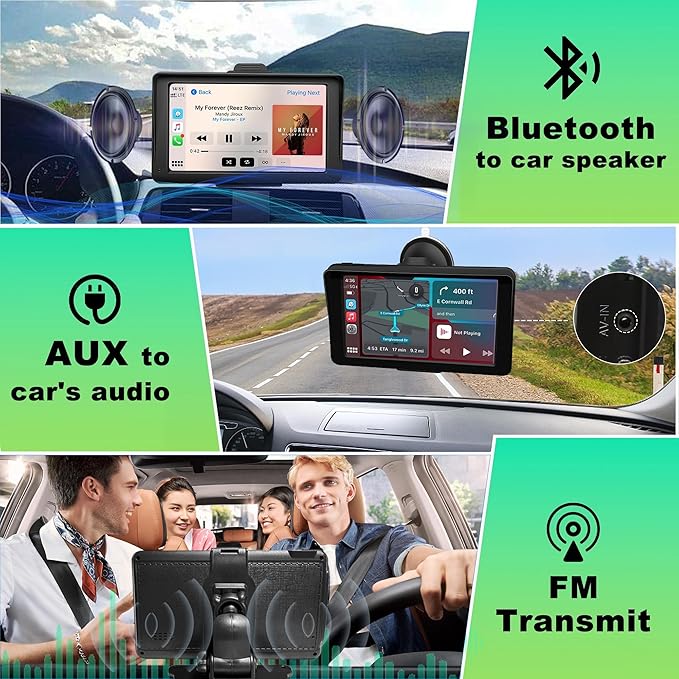 Apple Carplay Screen for Car, - Image 5