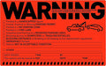 Easykart Labels 50 Parking Violation Notice Tow Stickers by EasykartLabels