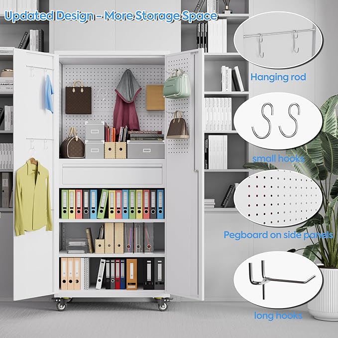 71" H Garage Storage Cabinet - Image 5