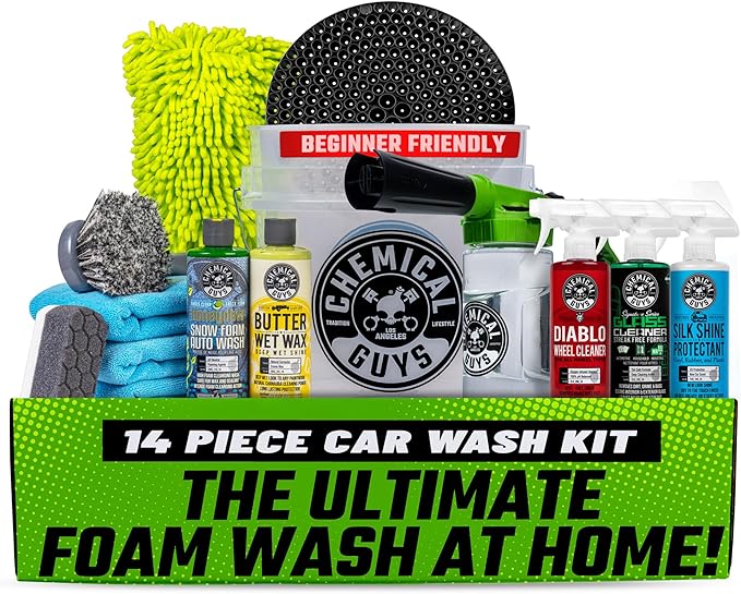 Chemical Guys HOL126 14-Piece Arsenal Builder Car Wash Kit by ChemicalGuys