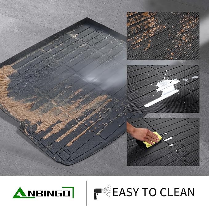 ANBINGO® Cargo Liner for KIA Seltos 2024 2025 2026 TPE All Weather Car Mats - Image 5