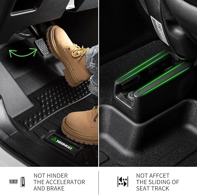 ANBINGO®Floor Mats Fit for 2023-2011 Dodge Charger RWD&Chrysler 300 RWD All - Image 5