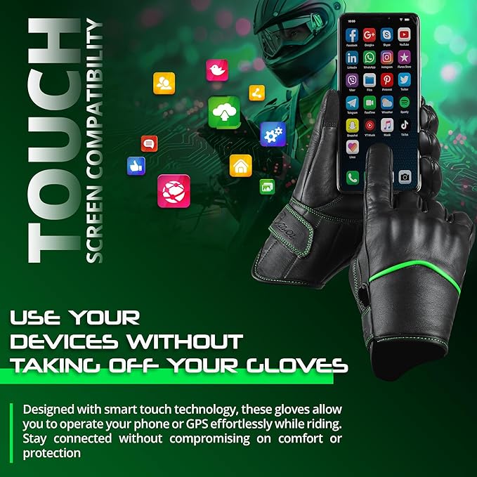 aasportx Motorcycle Gloves - Image 4