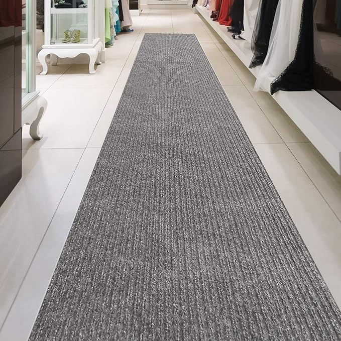 iCustomRug Spartan Weather Warrior Indoor/Outdoor Utility Ribbed Carpet Runner - Image 9
