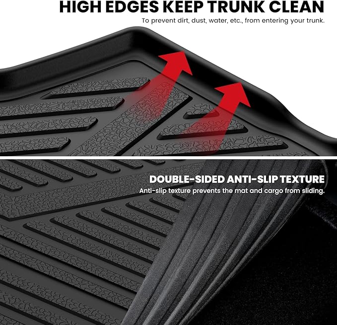 LASFIT Cargo Mat for Volkswagen Atlas Cross Sport 2020-2025, Custom Fit - Image 4