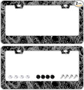 Topographic Map License Plate Frames by TQFTPT