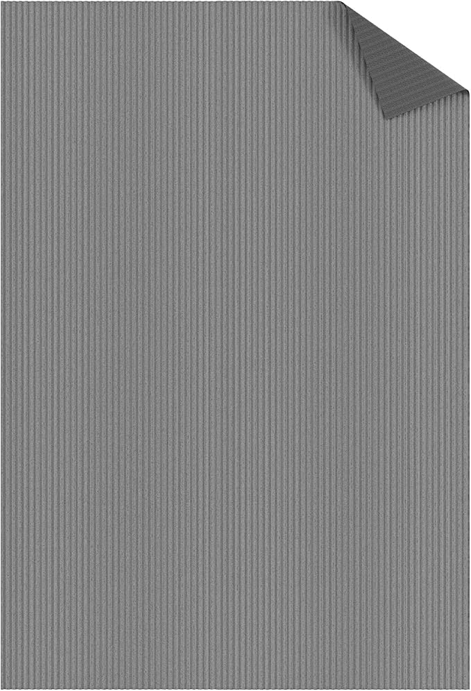 Ottomanson 6' x 6'6" Mud Mat Area Rug Scraper Carpet - Image 8