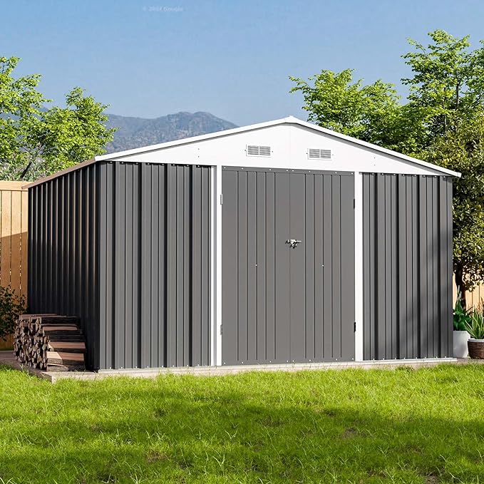 Patiowell 10 x 8 FT Outdoor Storage Shed - Image 2