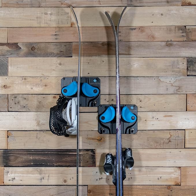 Ultimate Ski & Snowboard Wall Rack | Secure, Non-Slip Storage | Fits Any - Image 8