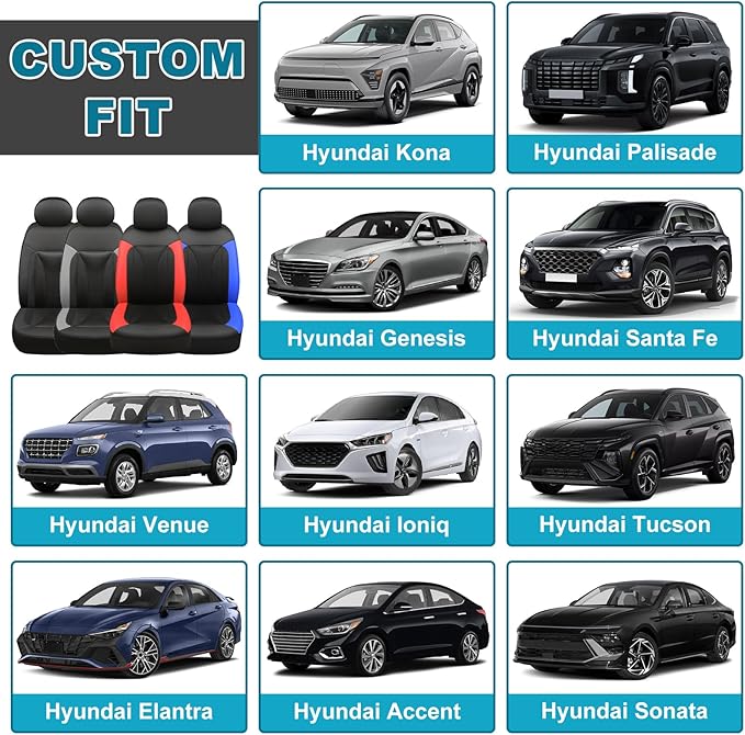 GIANT PANDA 2 Front Leather Car Seat Cover - Image 3