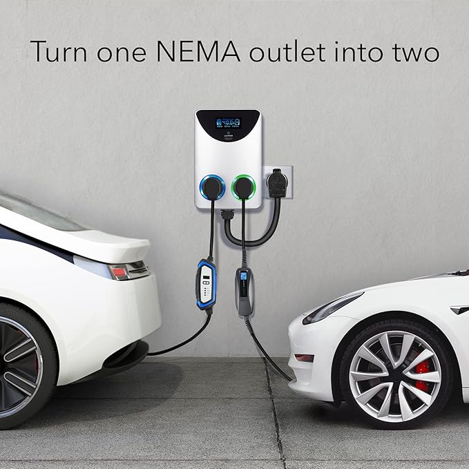 Lectron NEMA Socket Splitter for Level 2 EV Charger Installation - Image 5