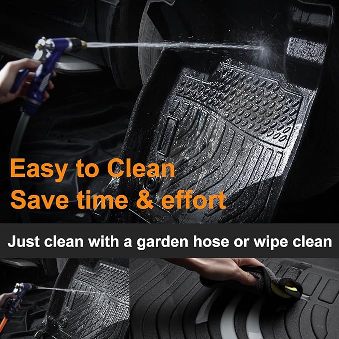 Binmotor-Floor Mats for Ford Focus 2012-2018, S | SE | ST | SEL | Titanium - Image 7