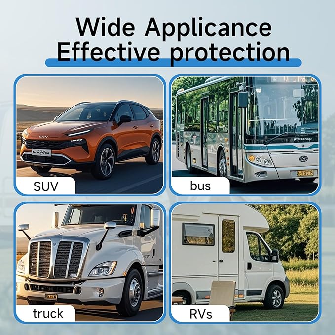 RV Tire Covers 4 Pack, Tough Waterproof Wheel Protector - Image 6