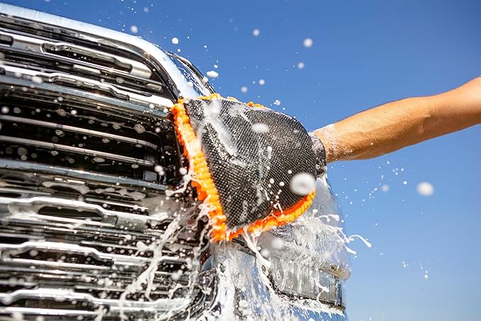 Car & RV Wash Brush Kit 48-144״ Long Extendable Handle Car, Truck Washing Kit - Image 8