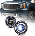 Tecoom LED Fog Lights, 1 Pair Bumper Driving Fog Lamps Compatible by Tecoom
