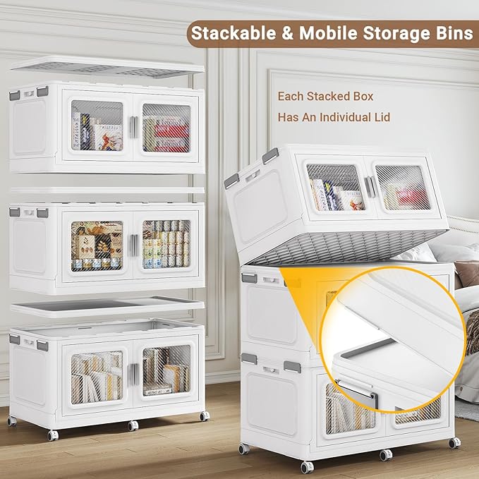880 Qt Stackable Storage Bin - Image 4