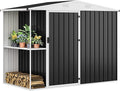 DWVO Outdoor Storage Shed 8x4FT by DWVO