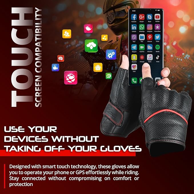 aasportx Motorcycle Gloves - Image 4
