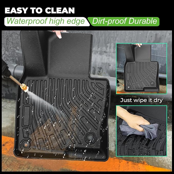 All Weather Floor Mats and Cargo Mat Set Fit - Image 7